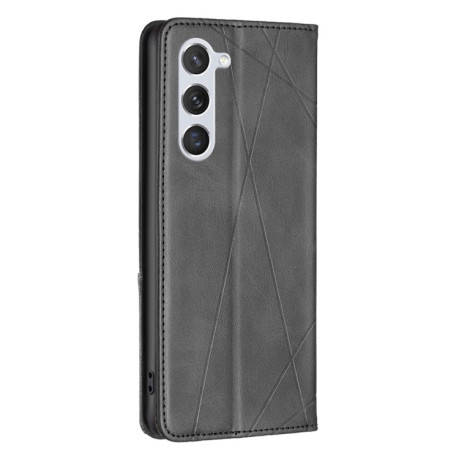 Чехол-книжка Rhombus Texture для Samsung Galaxy S24 5G - черный
