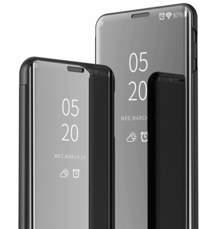 Чохол книга Clear View на Samsung Galaxy A30/A20 -сріблястий