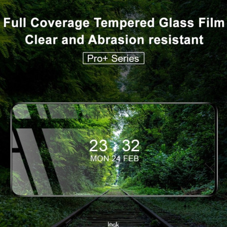 Защитное стекло IMAK 9H Full Screen Film Pro+ Version на OPPO Reno 8 5G Global