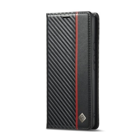Чехол-книжка LC IMEEKE Carbon Fiber для Google Pixel 8 Pro - Black