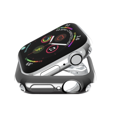 Противоударная накладка Round Hole для Apple Watch Series 3 / 2 / 1 42mm - черная