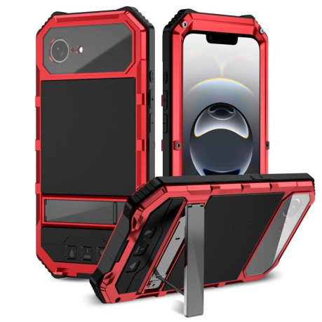 Противоударный чехол R-JUST Life Waterproof для iPhone 16e - красный