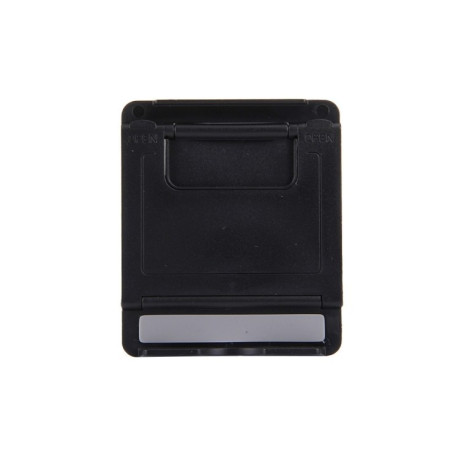 Універсальна підставка Universal Foldable Mini Phone Holder Stand, Size: 8.3 x 7.1 x 0.7 cm для смартфона - чорна
