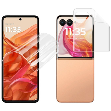 Захисна гідрогелева плівка imak 4th Generation Full Coverage для Motorola Razr 50 Ultra / Razr+ 2024