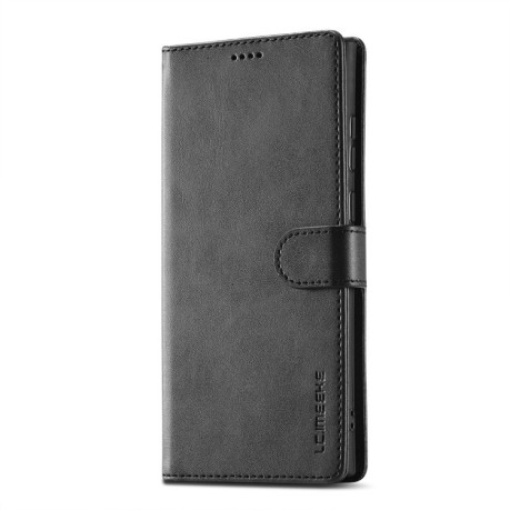 Чехол книжка LCIMEEKE Calf Texture на Samsung Galaxy S25 Ultra 5G - черный