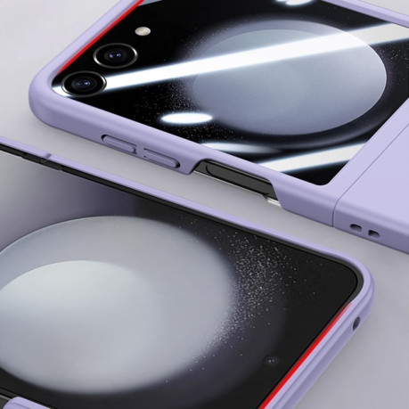 Противоударный чехол Integrated PC Skin Feel Shockproof для Motorola Razr 50 - черный