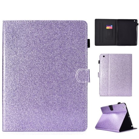 Чехол-книжка Varnish Glitter Powder на iPad 2 / 3 / 4 - фиолетовый