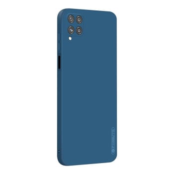 Противоударный чехол PINWUYO Touching Series для Samsung Galaxy M32/A22 4G - синий