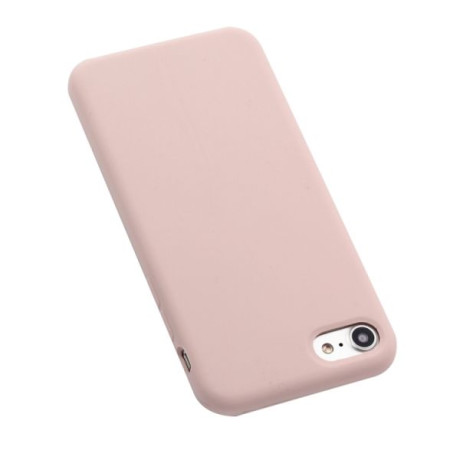 Ударозащитный чехол Silicone Soft на iPhone SE 3/2 2022/2020/7/8 - розовый