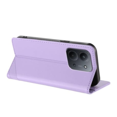 Чехол-книжка Embossed Multi-functional Wallet Retro Leather на Xiaomi Redmi 15C 5G / 4G EU 173mm - фиолетовый