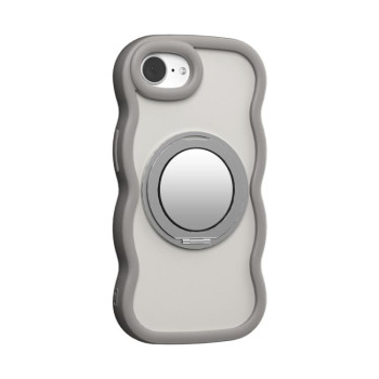 Чехол Mirror Holder MagSafe на iPhone 16e - серый
