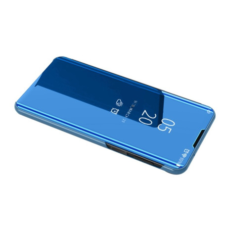 Чехол книжка Clear View на Samsung Galaxy Note 20 Ultra - синий