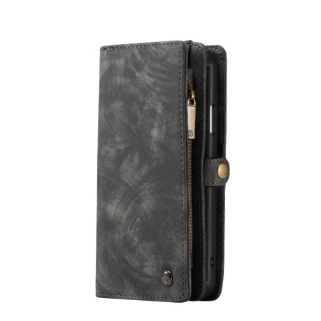 Кожаный чехол- кошелек CaseMe-008 на iPhone 11 Pro Max - черный