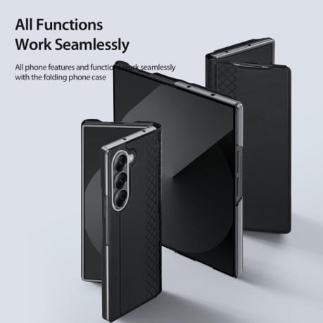 Чехол-книжка DUX DUCIS Bril Series на  Samsung Galaxy Fold 7 5G - черный