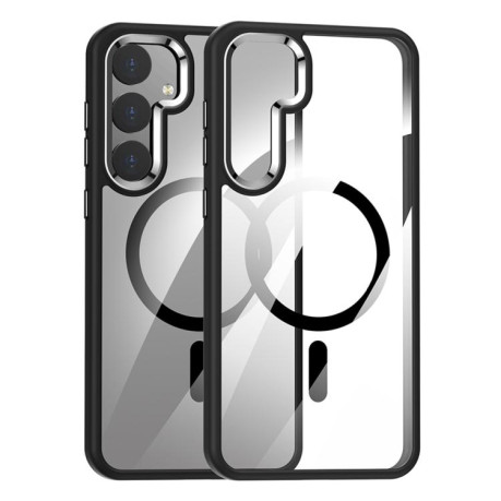 Протиударний чохол MagSafe Anti-fingerprint Highly  для Samsung Galaxy S25 - чорний