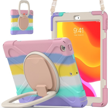 Противоударный чехол Colorful для Apple iPad 10.2 2019 / 2020 - розовый