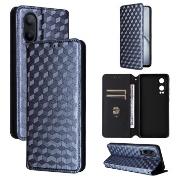 Чохол-книжка Cubic Grid Calf Texture для OnePlus Nord CE4 Lite - синій