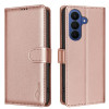Чехол-книжка Litchi Texture RFID Anti-theft Leather на Samsung Galaxy A37 5G — золотой