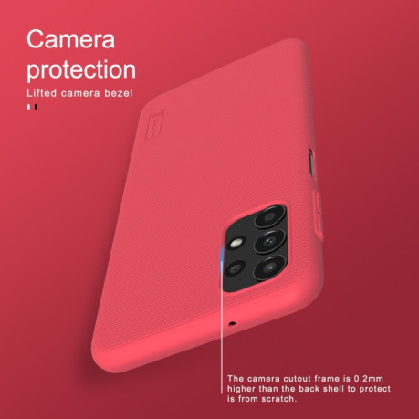 Чехол NILLKIN Frosted Shield на Xiaomi Redmi Note 11E/Redme 10 5G - белый