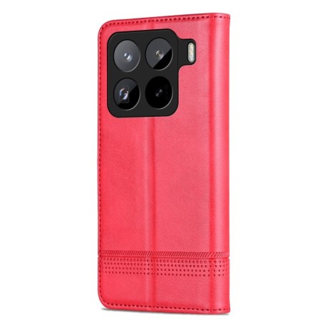 Чохол-книжка AZNS Magnetic Calf на  Xiaomi 15 Pro 5G - червоний
