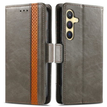 Чохол-книжка Dual-side Magnetic Buckle для Samsung Galaxy S25+ 5G - сірий