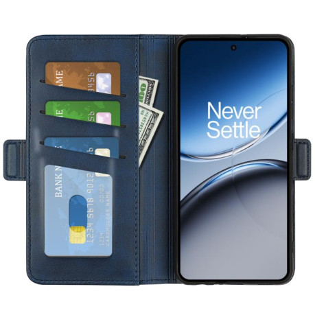 Чохол-книжка Dual-side Magnetic Buckle для OnePlus Nord 4 - синій