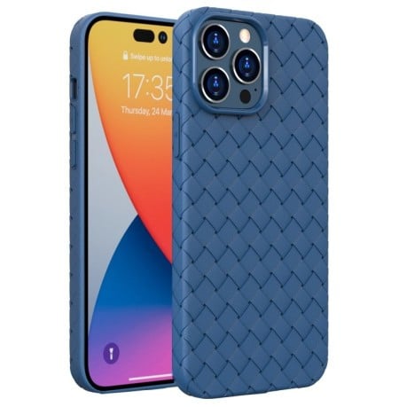 Протиударний чохол BV Woven для iPhone 14 Pro - синій