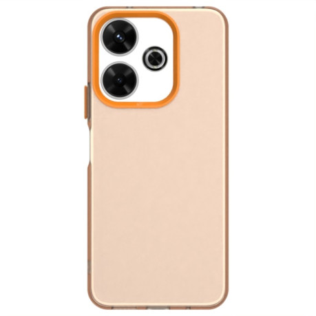 Протиударний чохол Candy Series для Xiaomi Poco M6 4G - помаранчевий