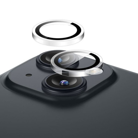 Защитное стекло на камеру ESR Armorite Lens Protector Clear для iPhone 15 / 15 Plus - прозрачное