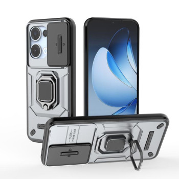 Протиударний чохол Sliding Camshield для OPPO Reno13 5G Global - сірий