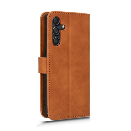 Чохол-книжка Retro Skin Feel Business Magnetic для Samsung Galaxy M55 5G - коричневий