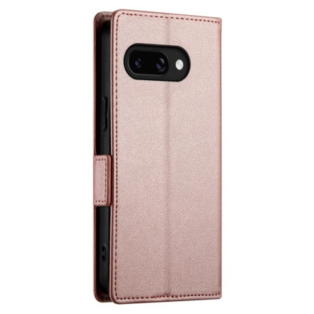 Чехол-книжка Side Buckle Magnetic Frosted Leather для Google Pixel 9a - золото