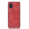 Ударозахисний чохол Sewing Cow Pattern на Samsung Galaxy A31 - червоний