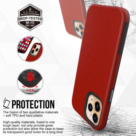 Противоударный чехол Triangle Armor на iPhone 12 Pro Max - красный