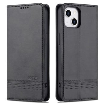 Чохол-книжка AZNS Magnetic Calf на iPhone 14 Plus - чорний