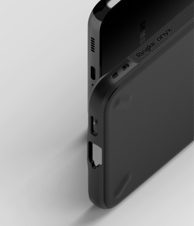 Оригінальний чохол Ringke Onyx Durable на Samsung Galaxy S23 Ultra - black