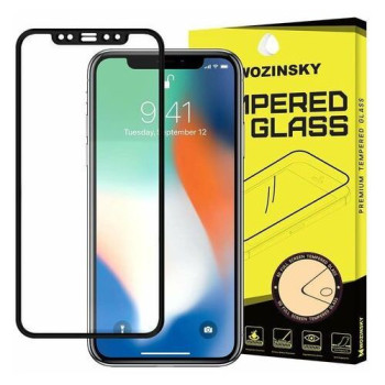 Защитное стекло Wozinsky Tempered Glass Full Glue на iPhone 12 Pro / iPhone 12 - черное