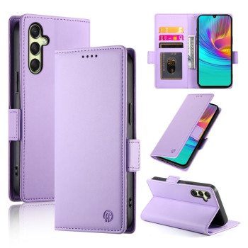 Чохол-книжка Side Buckle Magnetic Frosted Leather для Samsung Galaxy A16 5G - фіолетовий