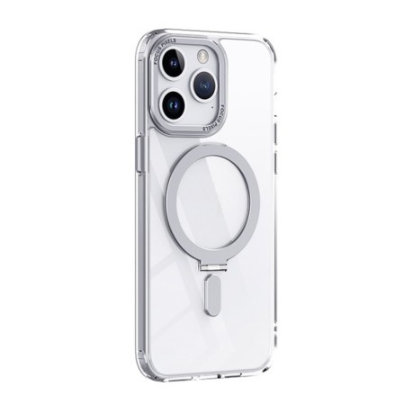 Противоударный чехол Skin Feel MagSafe Magnetic для iPhone 15 Pro Max 5G - белый