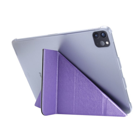 Чехол-книжка Silk Texture Horizontal Deformation для iPad Pro 11 2021 - фиолетовый
