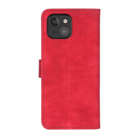 Чехол-книжка Antelope Texture на iPhone 13 mini - красный