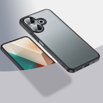 Противоударный чехол Armor Clear для Xiaomi Redmi 13 4G Global - Scrub Black