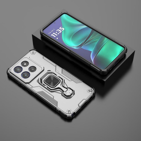 Противоударный чехол Q Shadow 1 Series для Motorola Edge 60 - серый
