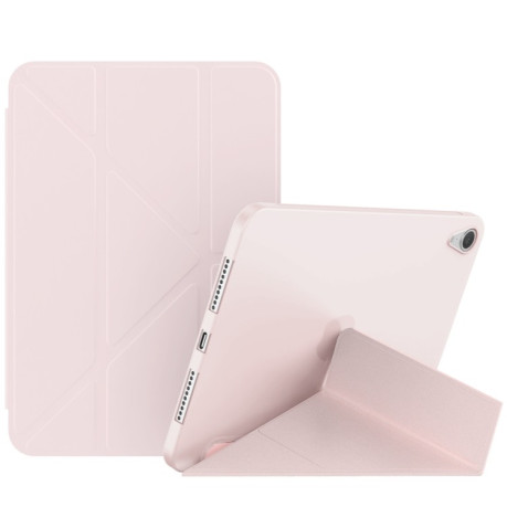 Чехол-книжка Double-sided Matte Deformation для iPad mini 6 - розовый