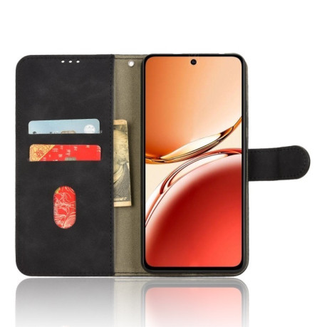 Чехол-книжка Retro Skin Feel Business Magnetic на OPPO Reno12 F/12 FS 5G - черный