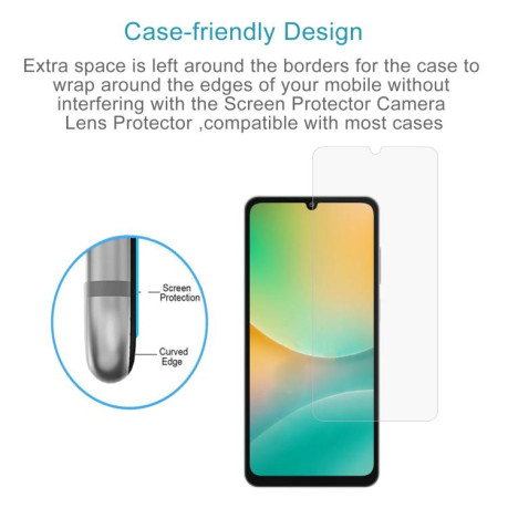 Защитное стекло 0.26mm 9H 2.5D на Samsung Galaxy M06 5G