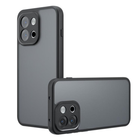 Противоударный чехол Armor Precise Hole PC Hybrid TPU для OnePlus 13T - черный
