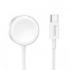 Бездротове зарядка Hoco CW59 Wireless charger для Apple Watch/Samsung/iWatch (USB-C) (White)