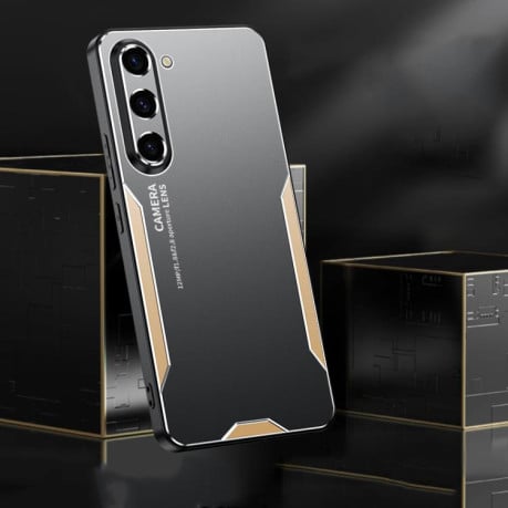 Противоударный чехол Blade Series на Samsung Galaxy A17 5G - серебристый