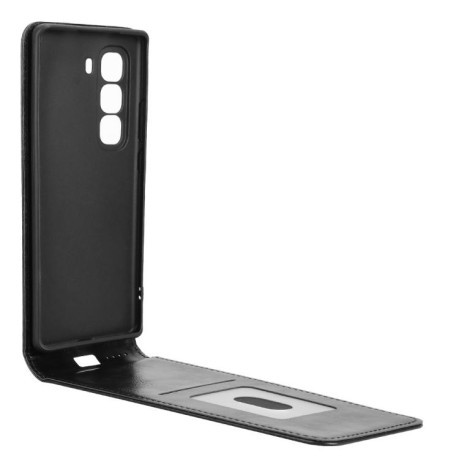 Чехол Magnetic Vertical Flip Leather для Infinix Hot 50 Pro 4G - черный